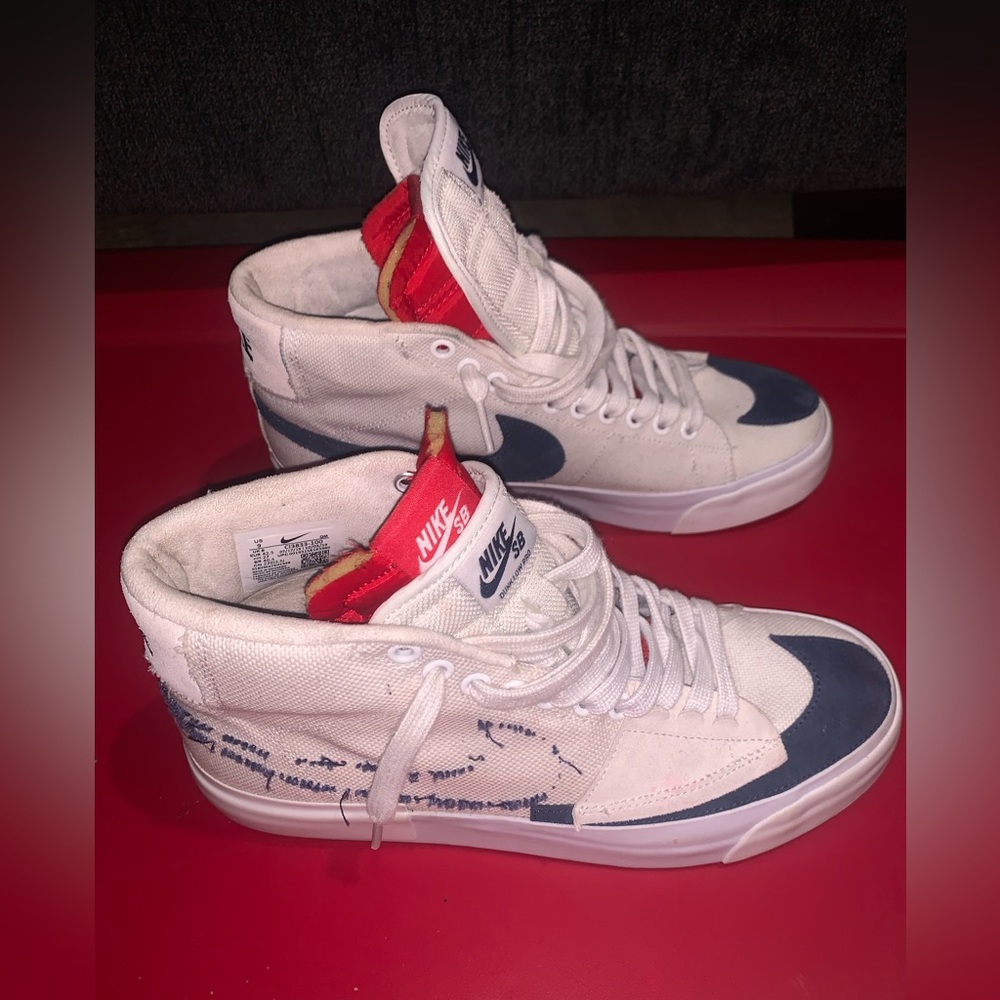 NIKE SB Zoom Blazer Mid Edge Hack Pack White